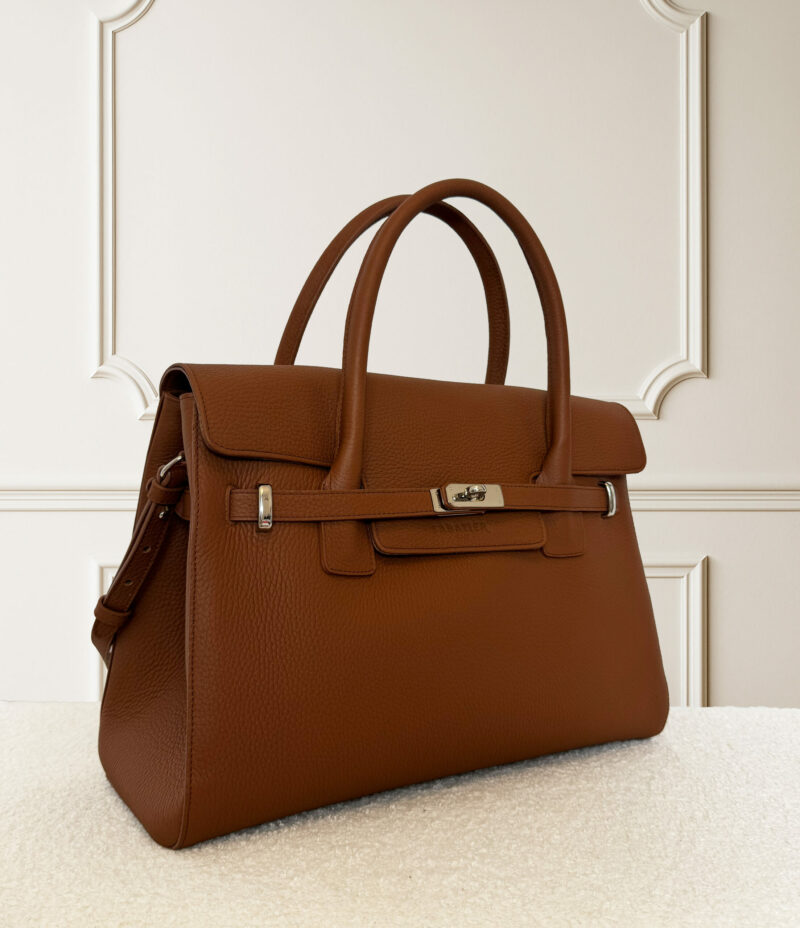BELLECOUR 617 LOLO CAMEL<br> Camel grained leather - Image 3