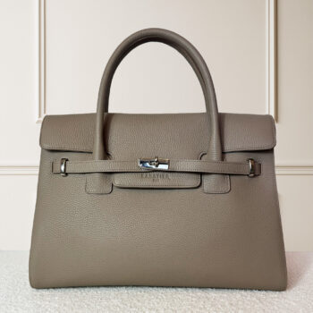 BELLECOUR 617 LOLO TAUPE<br>  Taupe grained leather