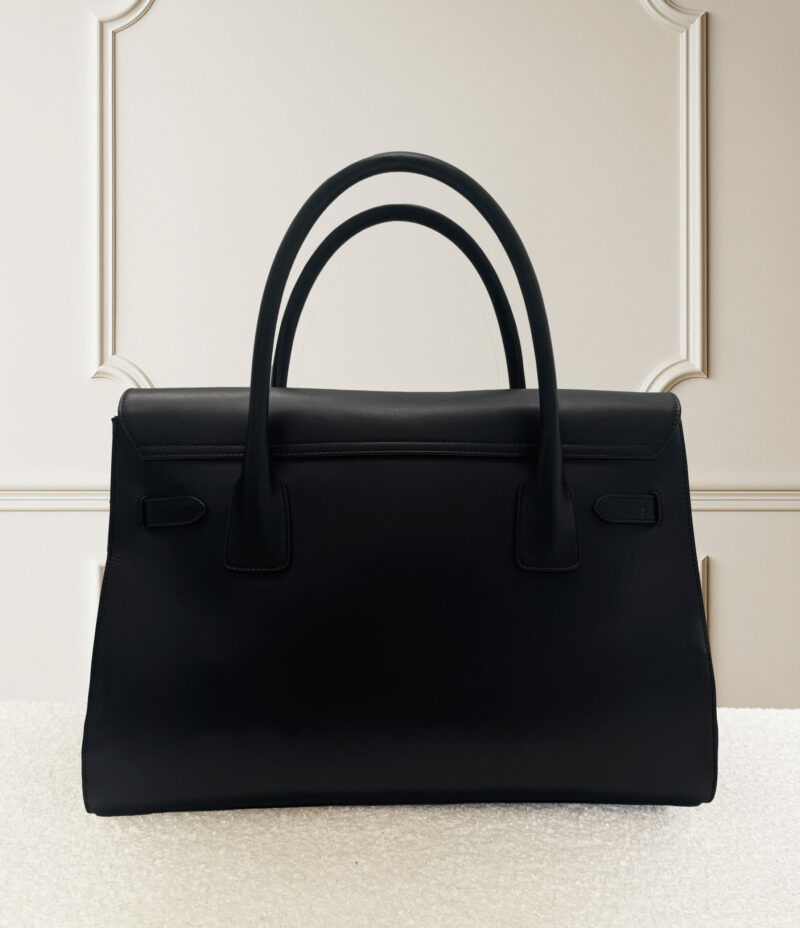 BELLECOUR 617 CAMPBELL NOIR <br>  Black smooth leather - Image 3