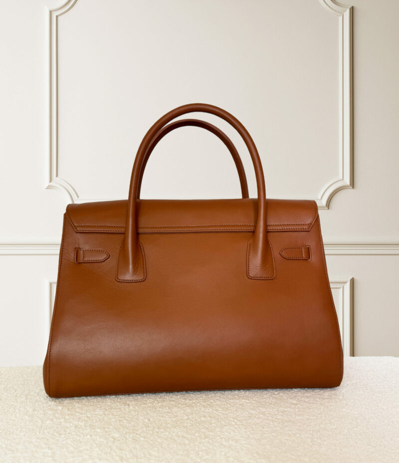 BELLECOUR 617 SOLA HAVANA <br> Cognac smooth leather - Image 4