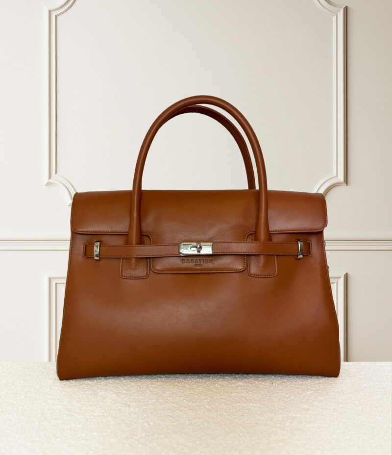 BELLECOUR 617 SOLA HAVANA <br> Cognac smooth leather