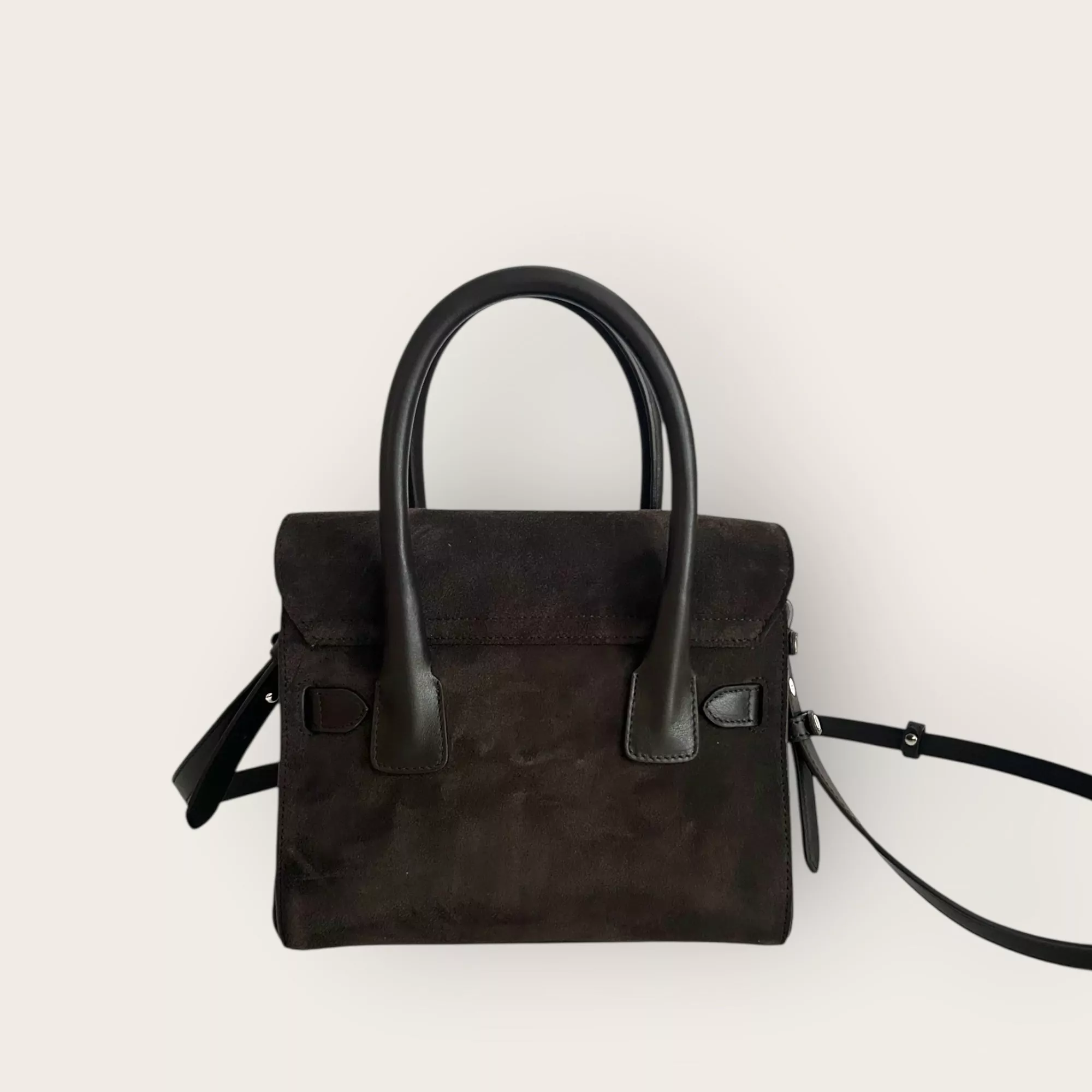 BELLECOUR 615 SUEDE CHOCOLATE<br> Chocolate Suede leather - Image 3