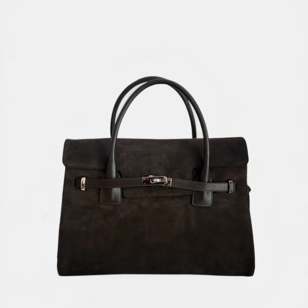 BELLECOUR 617 SUEDE CHOCOLATE<br>  Chocolate Suede leather