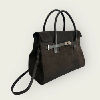 BELLECOUR 617 SUEDE CHOCOLATE<br>  Chocolate Suede leather