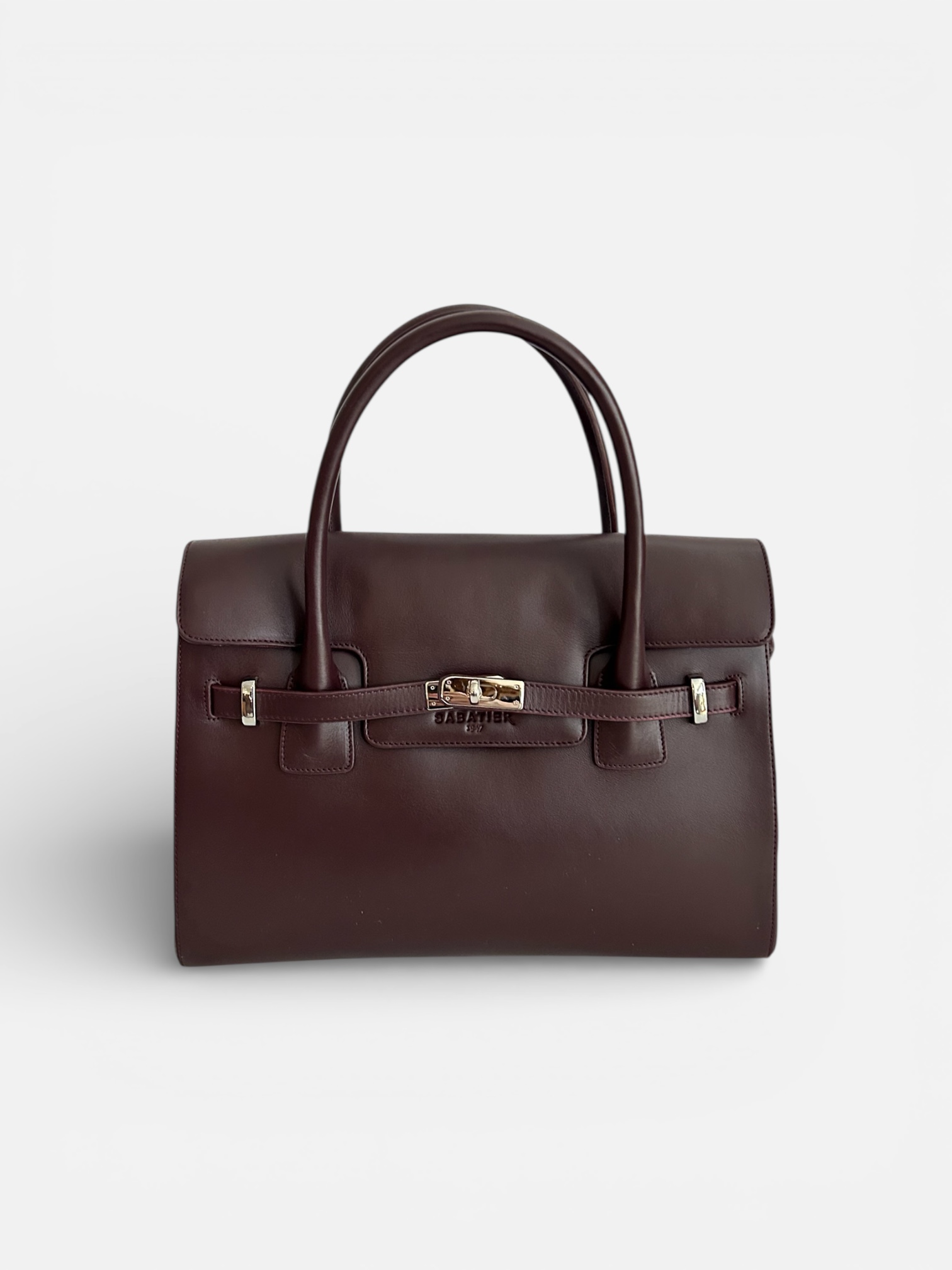BELLECOUR 616 SOLA BORDEAUX<br>Burgundy smooth leather