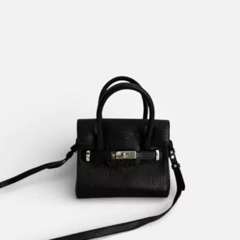 BELLECOUR 615 BUBBLE NOIR<br>  Black Bubble Sheep leather
