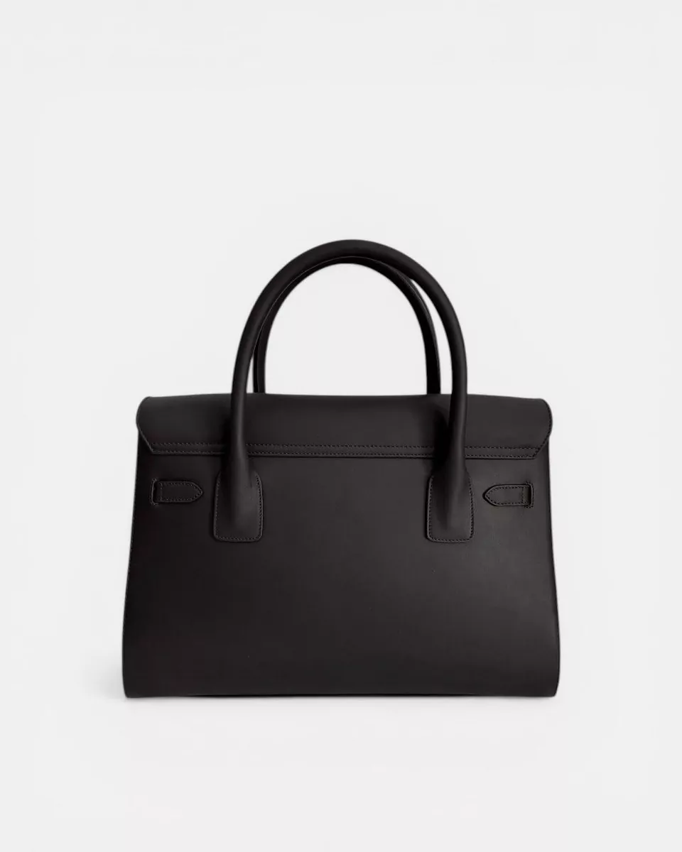 BELLECOUR 617 VELLANIL NOIR<br> smooth Bull Calf Leather - Image 3