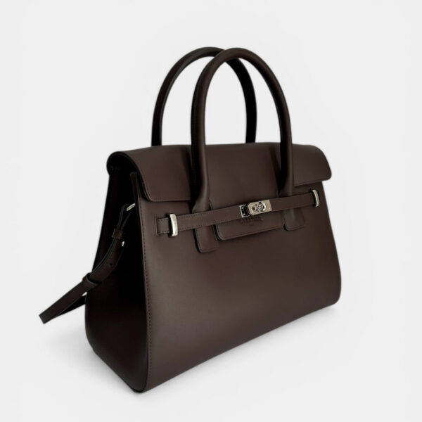 BELLECOUR 616 CAMPBELL EBENE <br> EBENE smooth leather