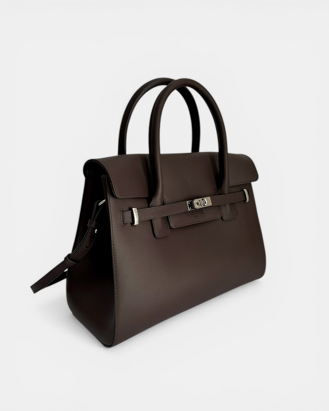 BELLECOUR 616 CAMPBELL EBENE <br> EBENE smooth leather