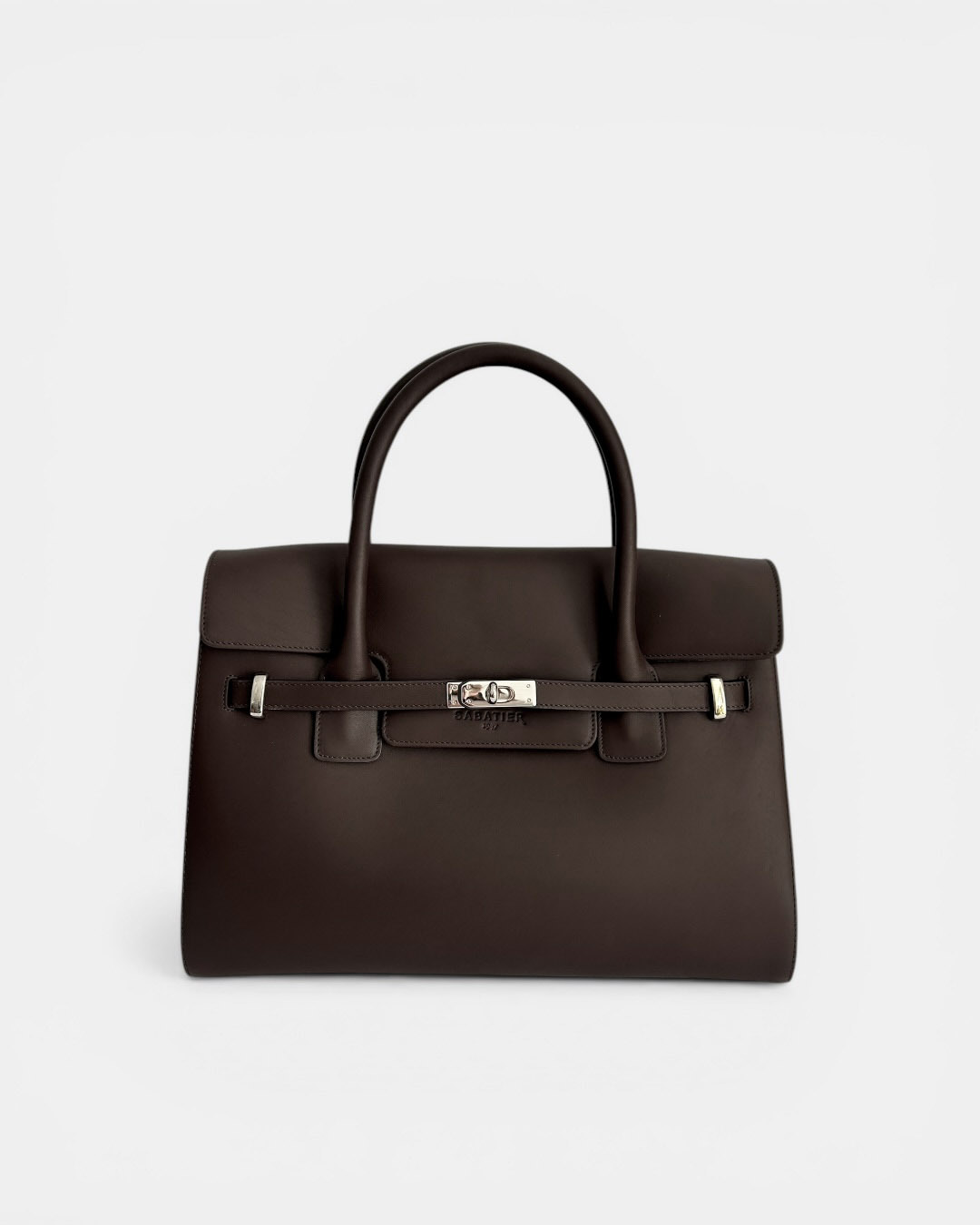 BELLECOUR 616 CAMPBELL EBENE <br> EBENE smooth leather - Image 2